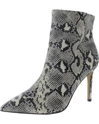 New York & Company - Carmen Faux Leather Ankle Boots - Lyst