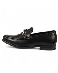 Infinity Leather - Loafers With Buckle Smart Slip-On Shoes - Lyst