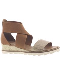 Diba True - Qwi Ver Leather Slip On Strappy Sandals - Lyst