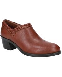 Easy Street - Ry Faux Leather Braided Booties - Lyst