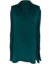 Max Mara - V-Neck Blouse - Lyst