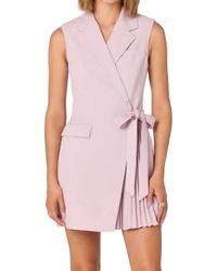 Astr - Kesari Sleeveless Blazer Mini Dress - Lyst