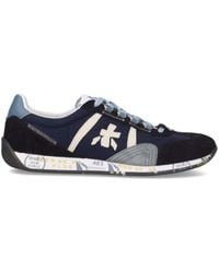 Premiata - Suede And Technical Fabric Jackyx Sneakers - Lyst