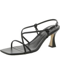 Marc Fisher - Dayne Slip On Leather Heels - Lyst