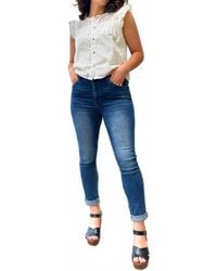 Risen - Taylor High Rise Basic Skinny Jeans - Lyst
