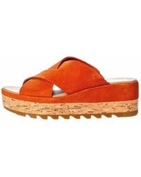 Sorel - Joanie Slingback In Desert Sun, Tranquil Yellow - Lyst