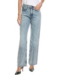 Rag & Bone - Shea High-rise Full Calhe Relaxed Straight Jean - Lyst