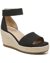 Naturalizer - Oakley Open Toe Espadrille Wedge Sandals - Lyst