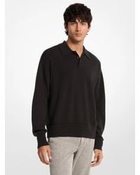 Michael Kors - Mk Wool Polo Jumper - Lyst