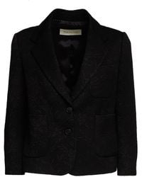 Dries Van Noten - Bamis Floral Jacquard Single Breasted Blazer - Lyst