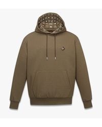 MCM - Essential Logo Patch Ponte Hoodie - Lyst