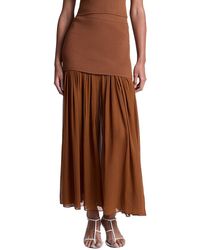 A.L.C. - Hayden Silk-Trim Skirt - Lyst