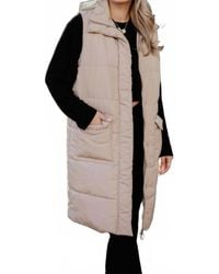 Katydid - Long Quilted Puffer Vests - Lyst