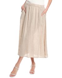 Eileen Fisher - Linen Maxi Skirt - Lyst