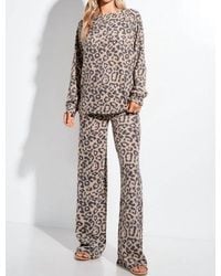 Phil Love - Leopard Loungewear Set - Lyst