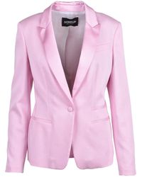 Dondup - Cotton Viscose Elastane Fitted Jacket - Lyst