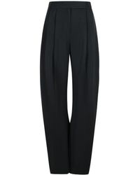 The Attico - Gary' Long Virgin Wool Pants - Lyst