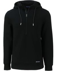 Cutter & Buck - Roam Eco Half Zip Recycled Hooded Pullover - Lyst