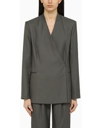 Loulou de Saison - Sandyato Single-Breasted Blazer - Lyst