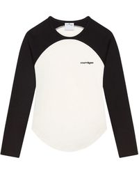 Courreges - Rounded Hem Top - Lyst