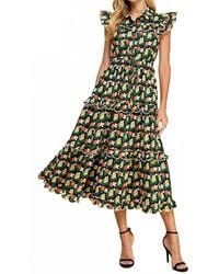 TCEC - Tatum Midi Dress - Lyst