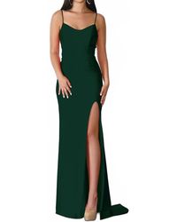 Tella Couture - Long Formal Fitted Prom Dress - Lyst