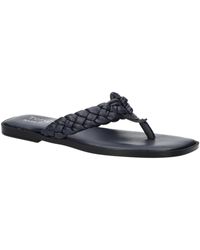 TUSCANY by Easy StreetR - Aulibna Knot Front Cushioned Footbed Thong Sandals - Lyst