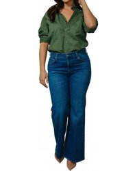 SHOP KMJ - Southern Lover Button Down Top - Lyst