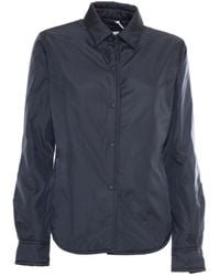 Aspesi - Smooth-Finish Shirt With Classic Collar - Lyst