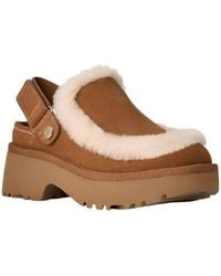 UGG - Esmee Suede Clogs - Lyst