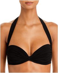 Norma Kamali - Bill Beachwear Sidewire Bikini Swim Top - Lyst