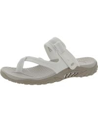 Skechers - Glitter Slip-on Slide Sandals - Lyst