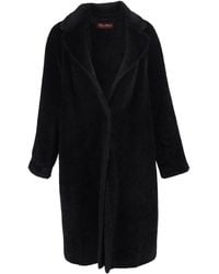 Max Mara - Single-Breasted Teddy Coat - Lyst
