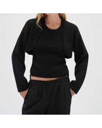 LNA - Ean Shrug Sweater Set - Lyst