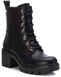 Xti - Lace-Up Booties - Lyst