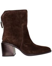 Vince Camuto - Water-Repellent Suede Mid-Shaft-Kortimy Root Beer Vc-Kortimy-Rb - Lyst