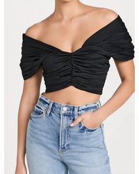 JBQ - Rose Crop Top - Lyst