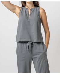 Lilla P - Hook And Eye Top - Lyst