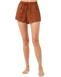 LSPACE - Rio Linen Short - Lyst