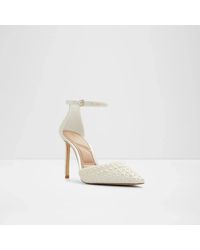 ALDO - Derperla Pumps Pearl Ankle Strap Stiletto Heel Gal1583 - Lyst