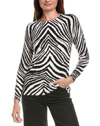 Metric Knits - Animal Print Sweater - Lyst