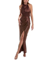 Nicholas - Galilea Silk-blend Maxi Dress - Lyst