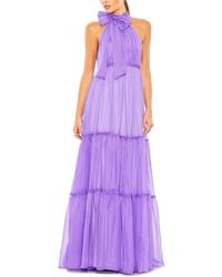 Mac Duggal - Ruched Tiered A-Line Gown - Lyst