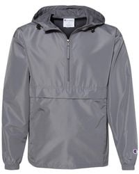 Champion - Packable Quarter-Zip Jacket - Lyst