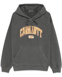 Carhartt - Logo Cotton Hoodie - Lyst