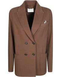 Circolo 1901 - Regular-Fit Cotton-Blend Sweatshirt Jacket - Lyst