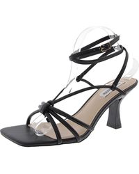 Steve Madden - Singapore Strappy Faux Leather Ankle Strap - Lyst