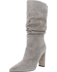 Marc Fisher - Gomer Leather Pointed Toe Mid-calf Boots - Lyst