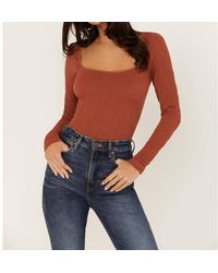 Free People - Have It All Long Sleeve Top - Lyst