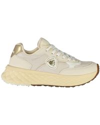 Blauer - Beige Leather Sneaker - Lyst